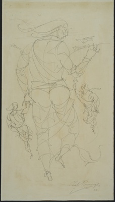 Neo-Mannerist Conceit; Rosenvinge, Olaf (1913-2004); 1982; BIKGM.8859