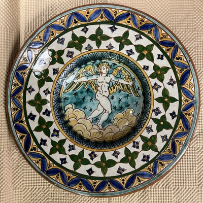 plaque; Granville Pottery; BIKGM.8241