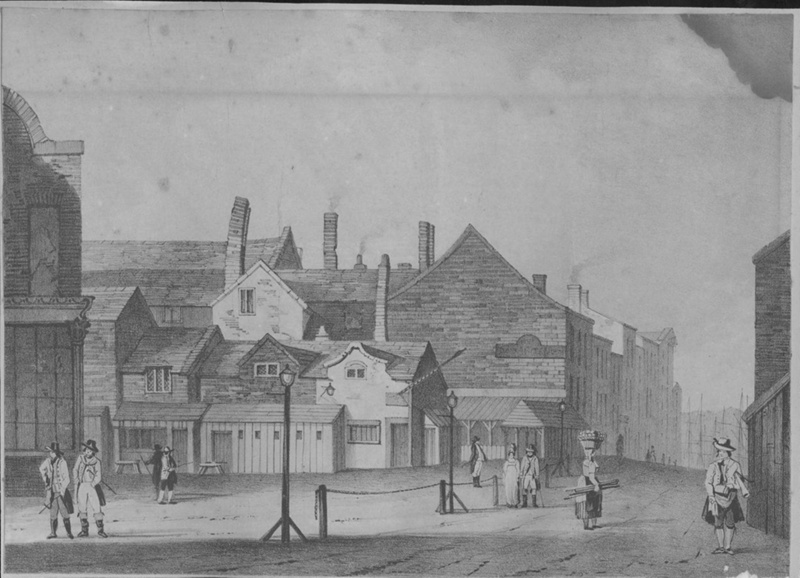 Old Pool Lane, Liverpool in 1797; Herdman, W G; BIKGM.W632