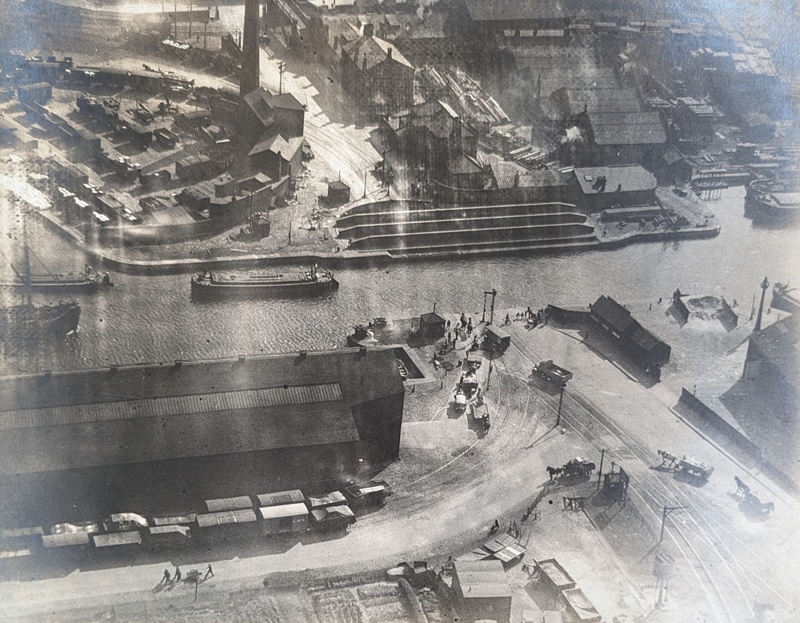 Aerial Views of Birkenhead Docks; Unknown; BIKGM.W713