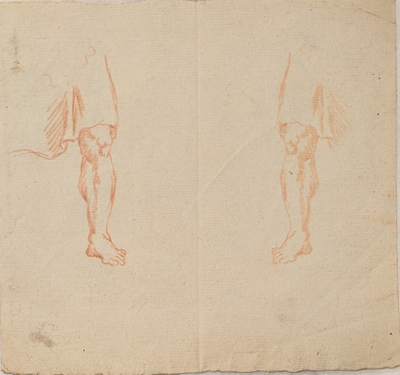 Study of a Man's Leg ; BIKGM.6320