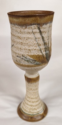Wine Goblet; Birkenhead Park Pottery; 1978-1979; BIKGM.5792