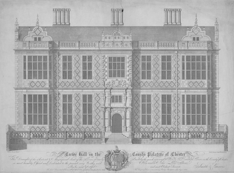 Crewe Hall in the County Palatine of Chester 1636; Yoxall, William; BIKGM.7741