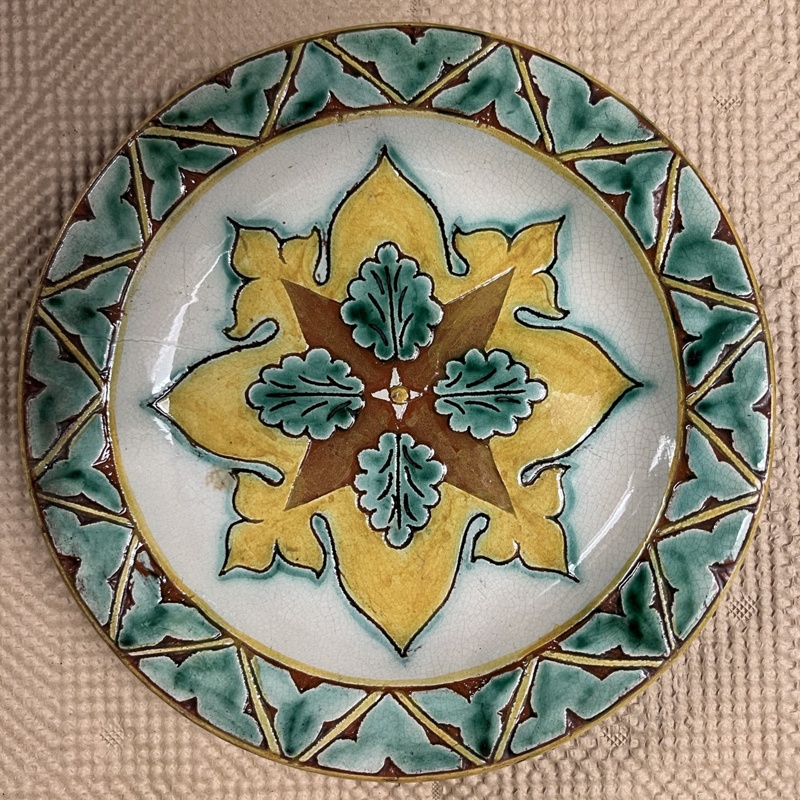 plate; Della Robbia Pottery; BIKGM.5998