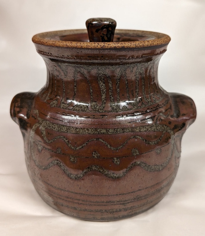 Casserole Dish; Birkenhead Park Pottery; BIKGM.5794