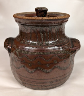 Casserole Dish; Birkenhead Park Pottery; BIKGM.5794