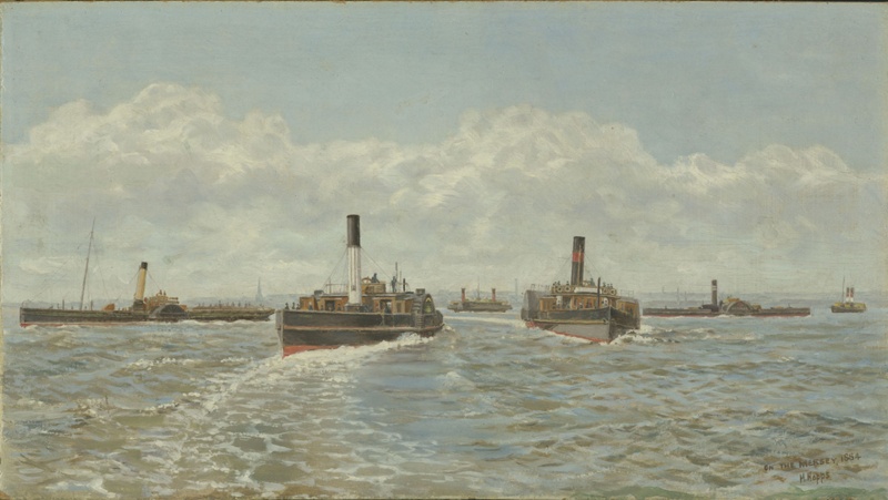 On the Mersey 1884; Hopps, Harold; BIKGM.W822a