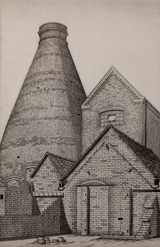 Bottle Kiln - Coalport Museum; Taylor, Albert (1918-1987); BIKGM.9319