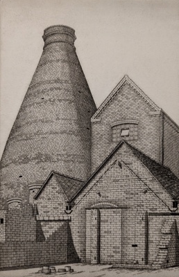 Bottle Kiln - Coalport Museum; Taylor, Albert (1918-1987); BIKGM.9319