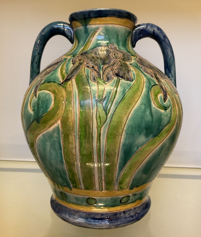 vase; Della Robbia Pottery (active 1894-1906); BIKGM.237p