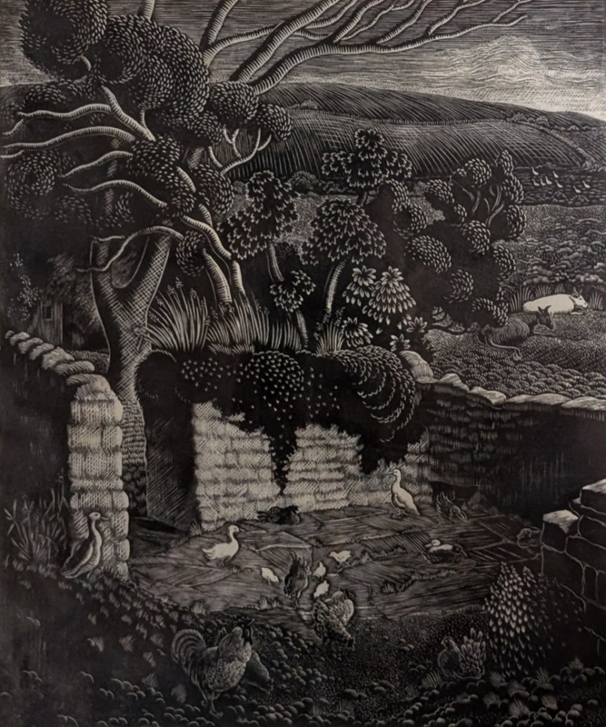 Farmyard; Rawlinson, William Thomas (1912-1993); 1936; WR.30