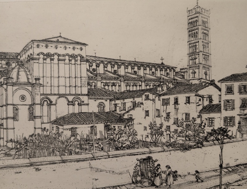 Lucca, Tuscany; Brown, Denise (1911-1998); BIKGM.9192