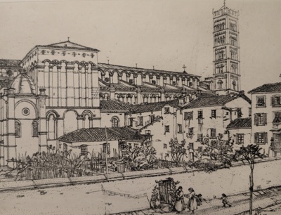 Lucca, Tuscany; Brown, Denise (1911-1998); BIKGM.9192