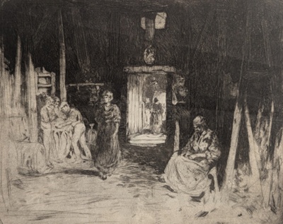 The Wine Farm; Cameron, David Young (1865-1945); 1896; BIKGM.9238