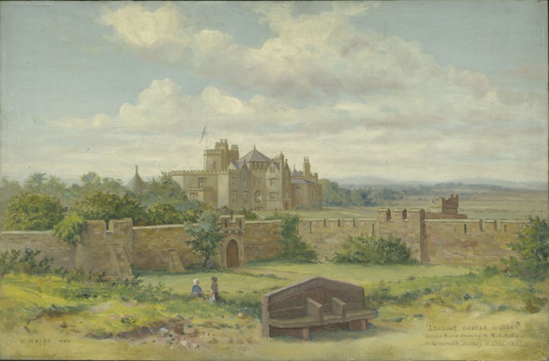 Leasowe Castle in 1896; Hopps, Harold; BIKGM.W213