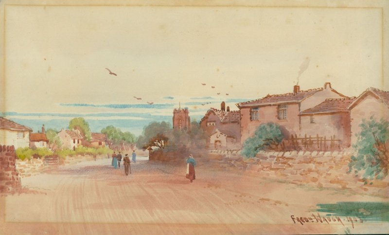 Bidston Village, Cheshire 1903; Waugh, Frederick; BIKGM.W48