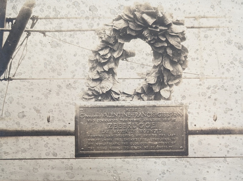 Photographs of 'Zeebrugge' Plaque; Unknown; BIKGM.W757