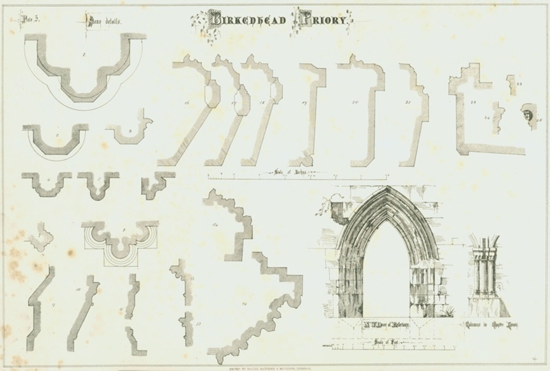 Birkenhead Priory Plate 5  (1854); Mason, William I; BIKGM.8017