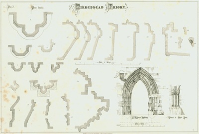 Birkenhead Priory Plate 5  (1854); Mason, William I; BIKGM.8017