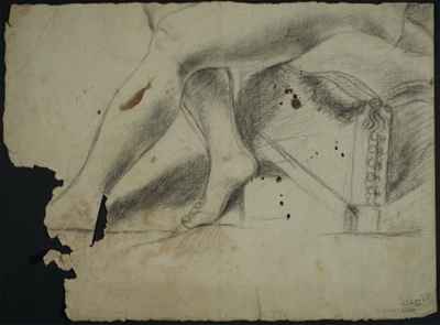 Study of a Woman's Legs ; BIKGM.6365
