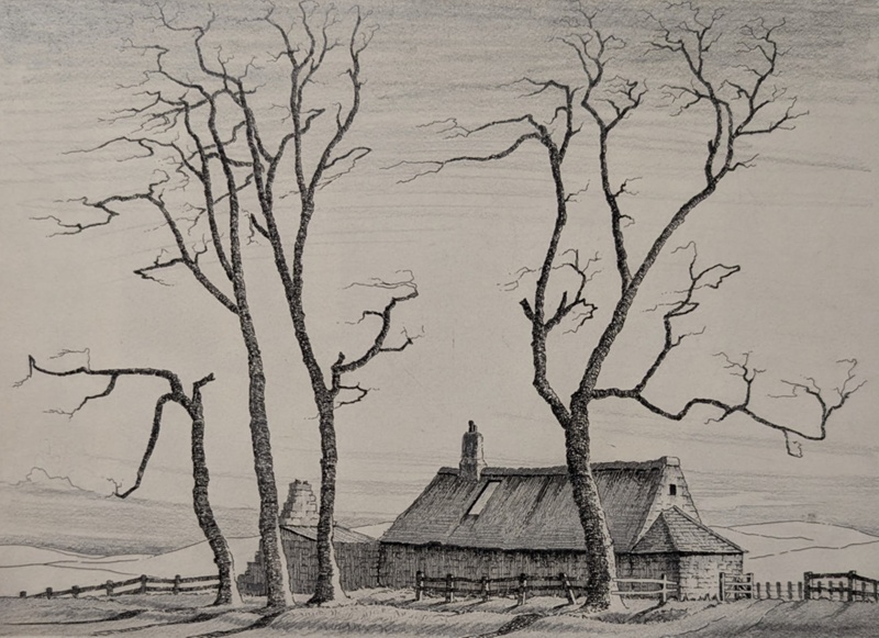 The Misers Cottage; Taylor, Albert (1918-1987); BIKGM.9284