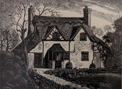 Old School Cottage, Dunnington, Warwickshire; Rawlinson, William Thomas (1912-1993); 1933; WR.51
