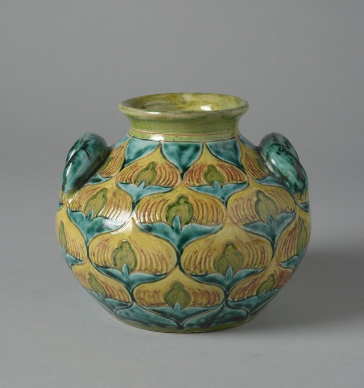 pot; Della Robbia Pottery; BIKGM.2875