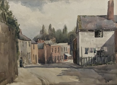 Heath Road, Bebington (c. 1916); Pelly, Rosalind; c. 1916; BIKGM.B1