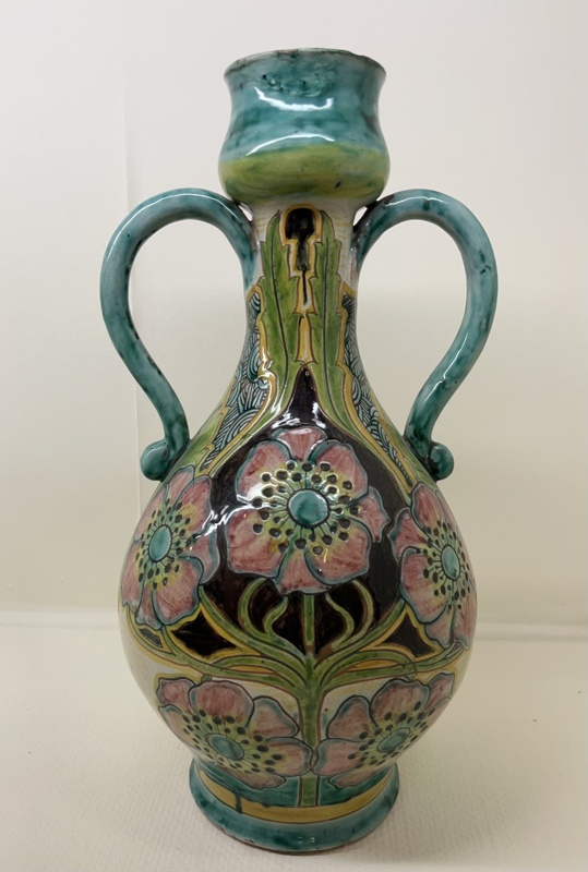 Algerian vase; Della Robbia Pottery; BIKGM.L227.5