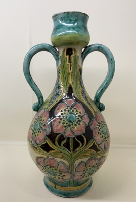 Algerian vase; Della Robbia Pottery; BIKGM.L227.5