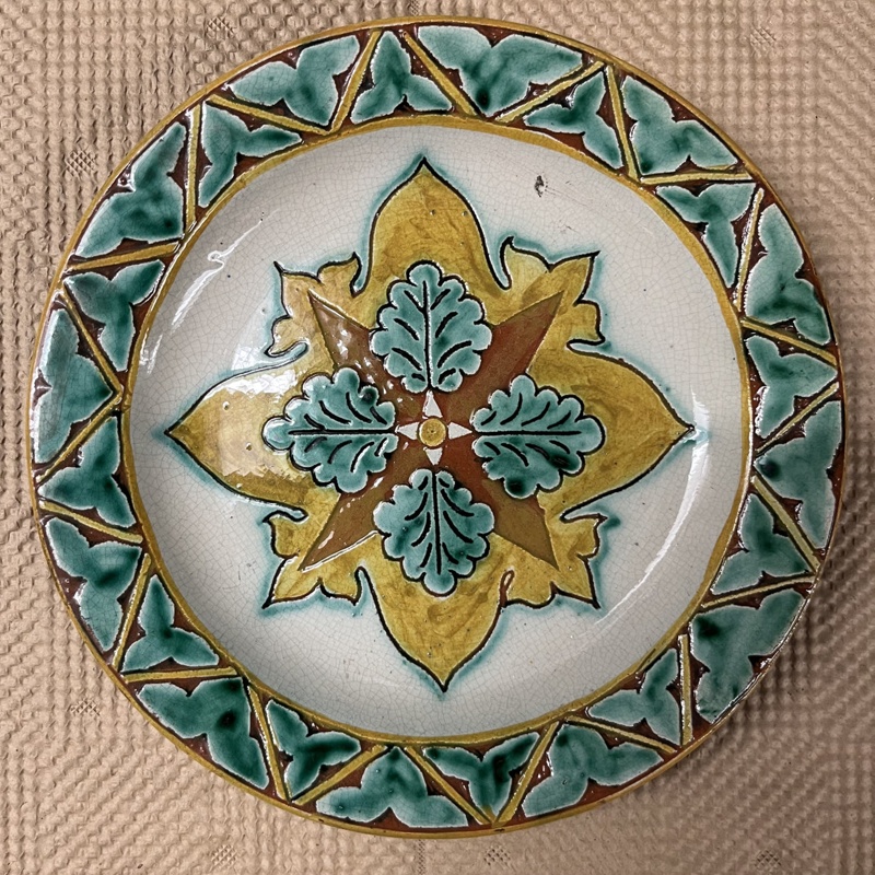 plate; Della Robbia Pottery; BIKGM.6003