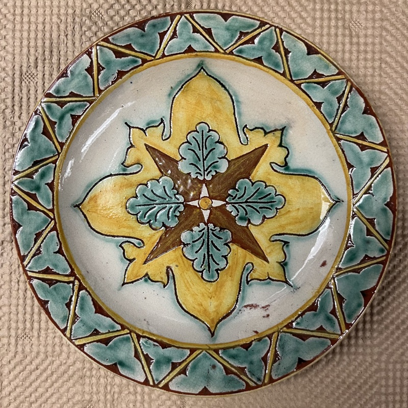 plate; Della Robbia Pottery; BIKGM.6004