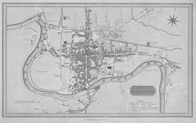 Plan of Chester 1817; Lackington & Co; BIKGM.7685