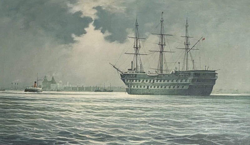 The S.S. Melis in the River Mersey; Stephens, Roy; BIKGM.249H