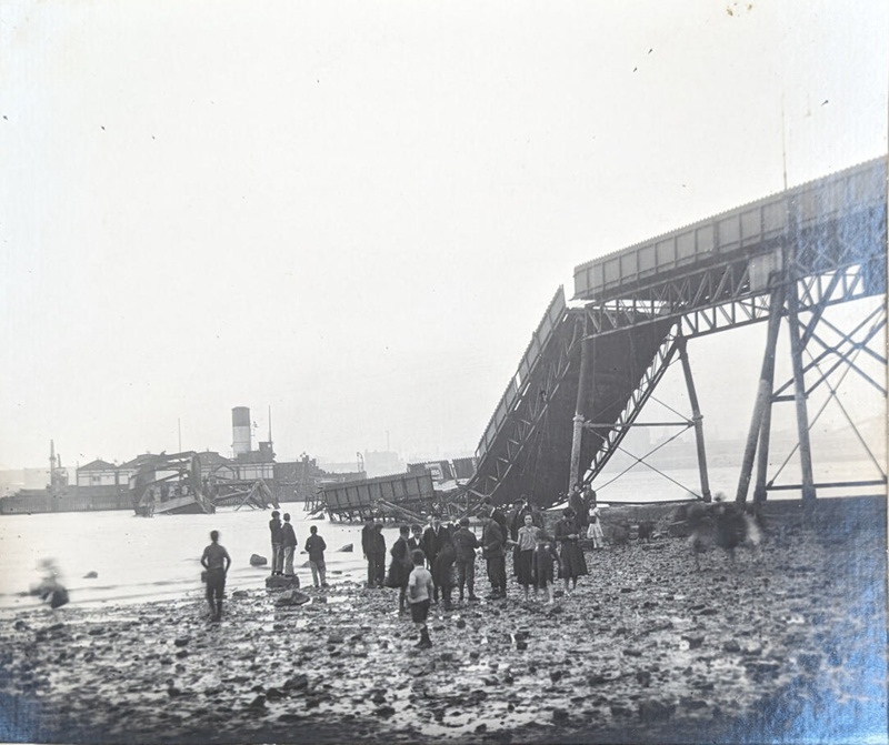 Photographs, Egremont Ferry Damaged 1932; Unknown; BIKGM.W714