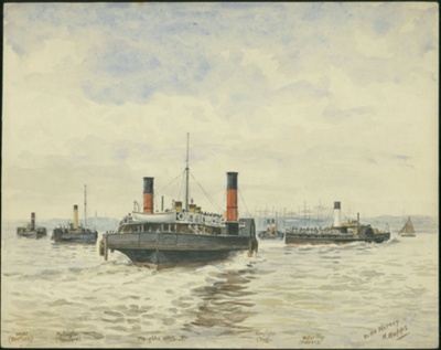 On the Mersey; Hopps, Harold; BIKGM.W291