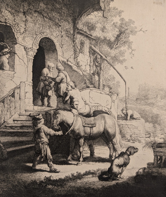 The Good Samaritan; Rapilly, Georges (active 1850-1890); BIKGM.9160