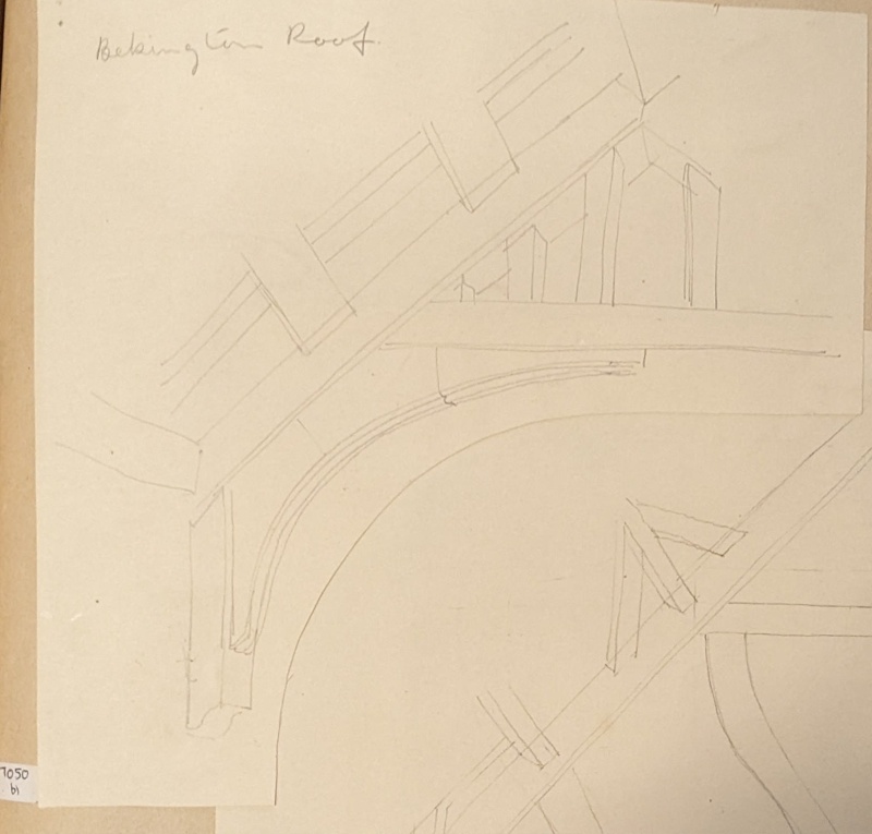 Roof of Bebington Church; Richards, Albert; 1935-1939; BIKGM.7050.2