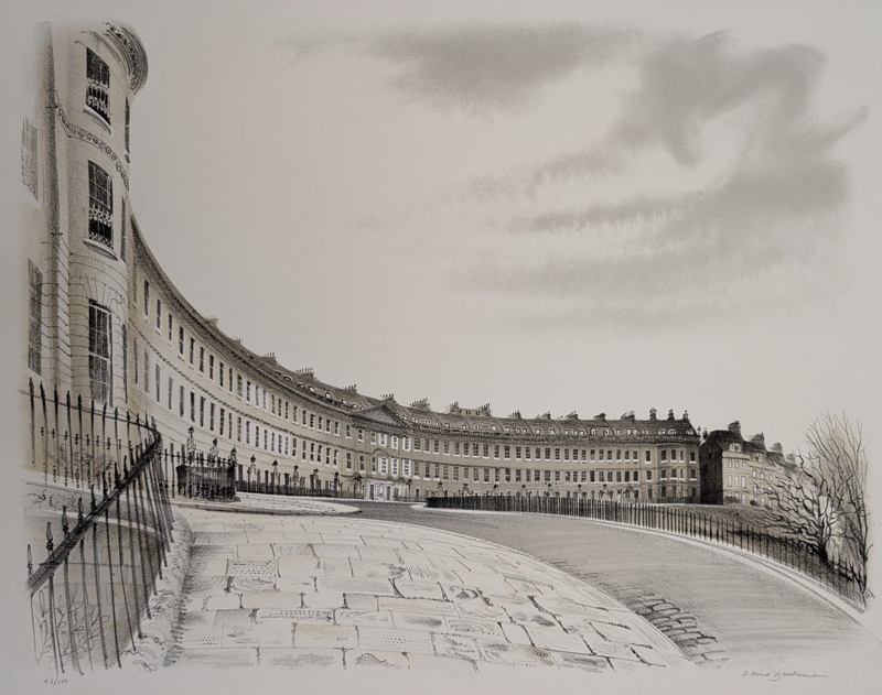 Lansdown Crescent; Gentleman, David (born 1930); BIKGM.5054