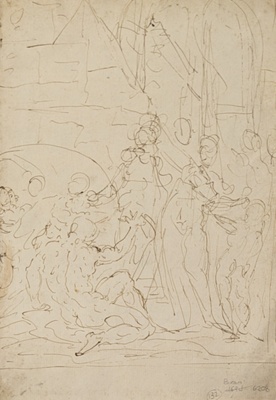 Study of Crowd of People; BIKGM.6208