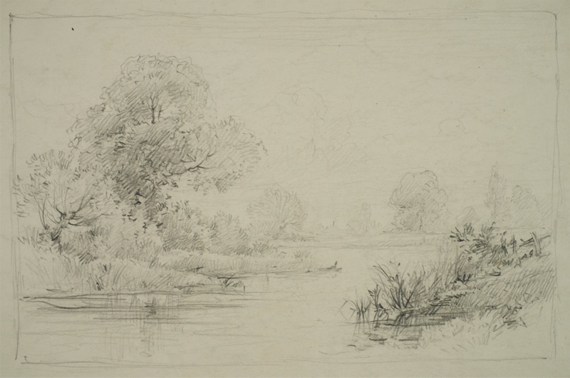finnie 0143d river sketch