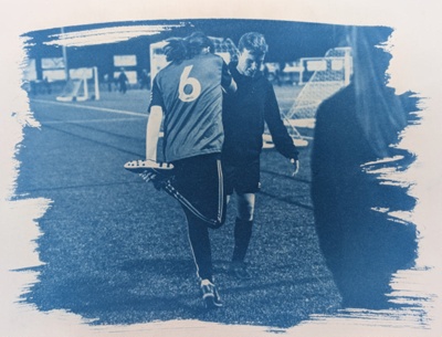 Trans Enby FC Cyanotype 3; Bradshaw, Marge; 2024; BIKGM.9118