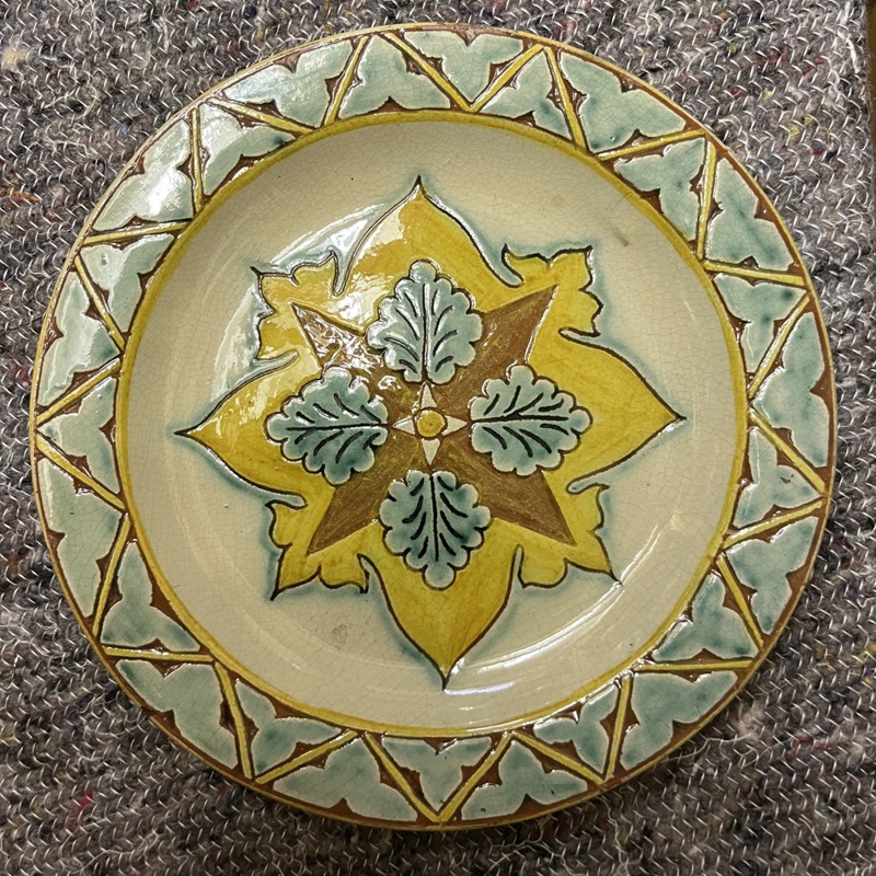 plate; Della Robbia Pottery; BIKGM.6005