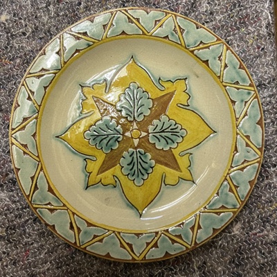 plate; Della Robbia Pottery (active 1894-1906); BIKGM.6005