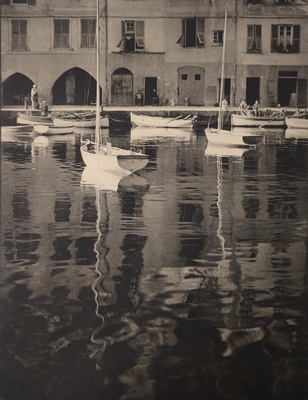 Sunlit Boats on Shadowed Waters; Symes, Christopher; BIKGM.3218.CS49