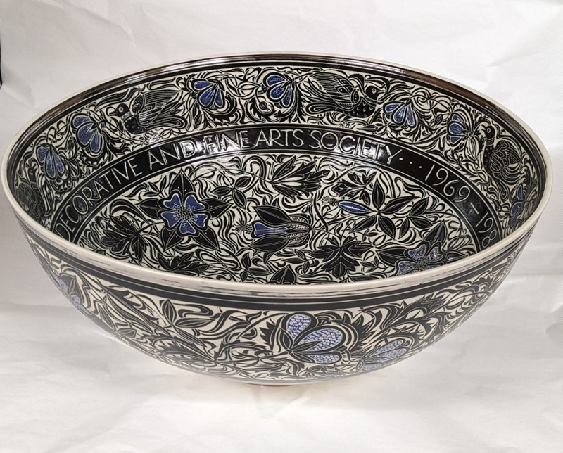 Large Ceramic Bowl; Carter Preston, Julia; 1984; BIKGM.7012 