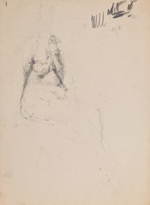 Unfinished Nude; Horsfield, Nicholas (1917-2005); BIKGM.8945