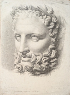 Chap.8. Pl.3. Study of a Full Face; Reverdin, François-Gédéon (1772-1828); BIKGM.1815as