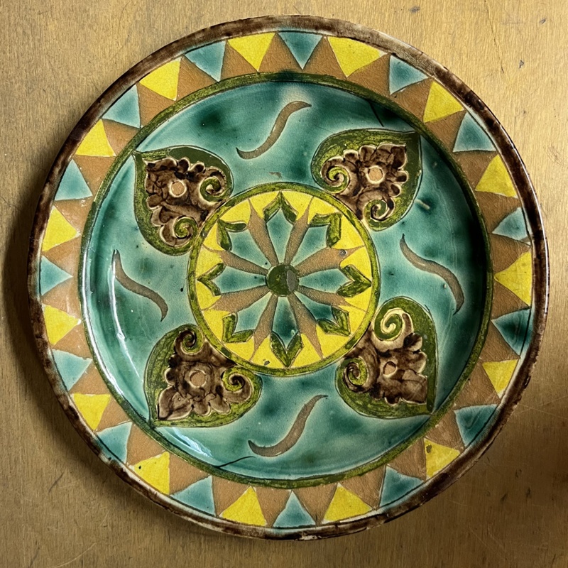 plate; Della Robbia Pottery; BIKGM.8229