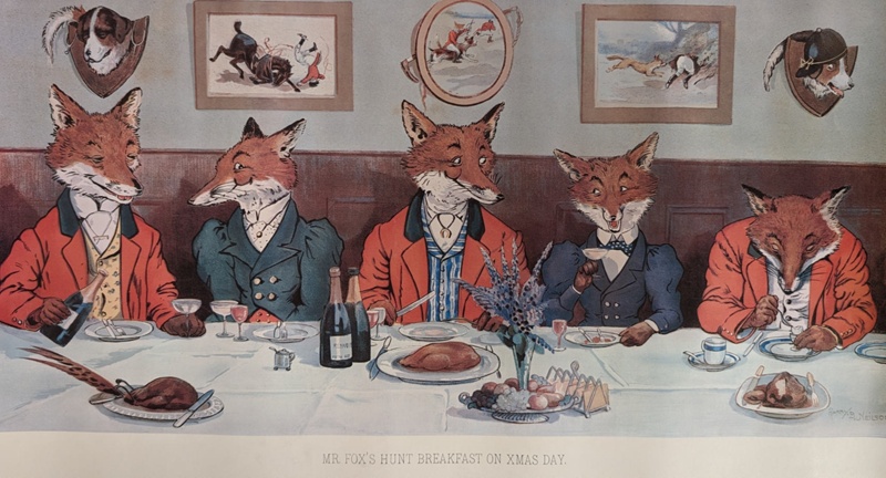 Mr Fox's Hunt Breakfast on Xmas Day; Neilson, H B; BIKGM.7148